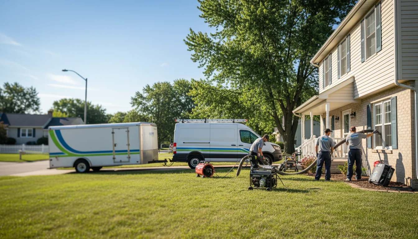 Flooded Basement Restoration And Cleanup With Repair in Farson, WY near me